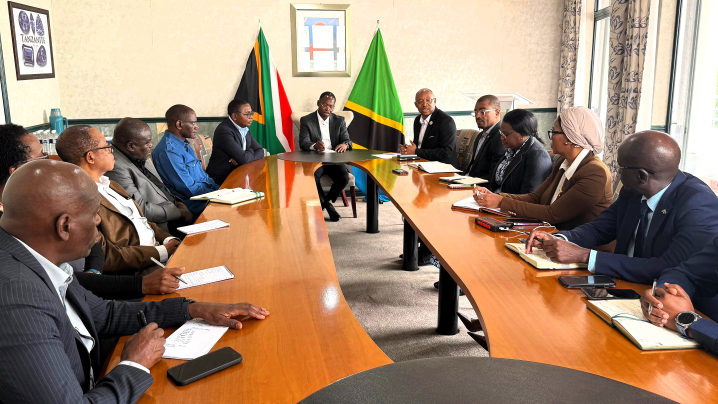 Waziri Simbachawene aambatana na uongozi wa TASAF katika ziara nchini Afrika Kusini